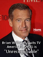 ''The reality is though, I will wake up tomorrow in the America of the year 2021, a nation unrecognizable to those who came before us and fought to protect it, which is what you must do now,'' Williams said. ''They�ve decided to burn it all down with us inside. That should scare you to no end as much as it scares an aging volunteer fireman.''